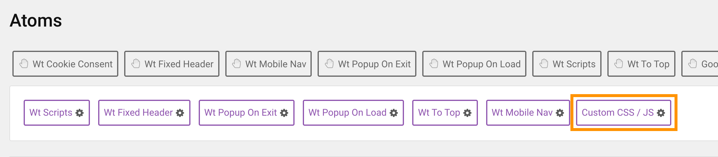 atoms wt scripts click config