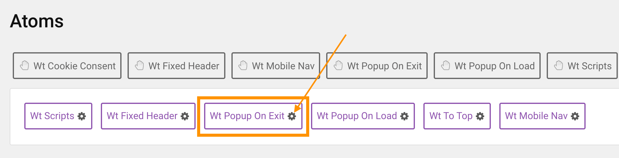 atoms wt scripts click config