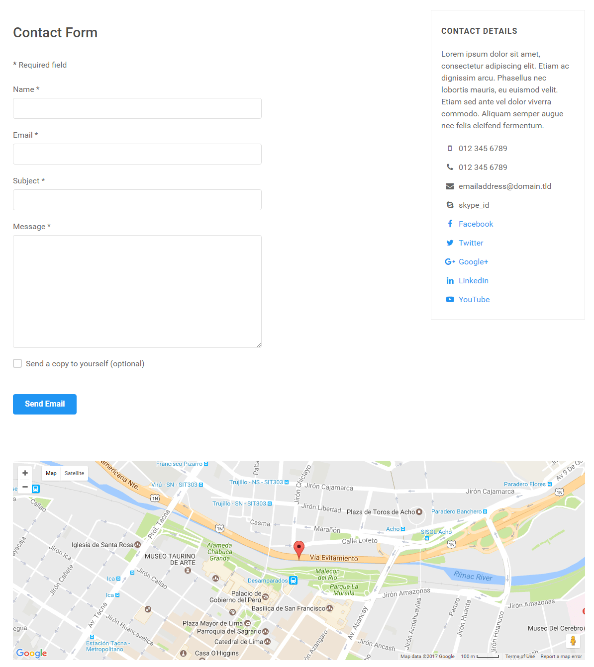 Contact Page