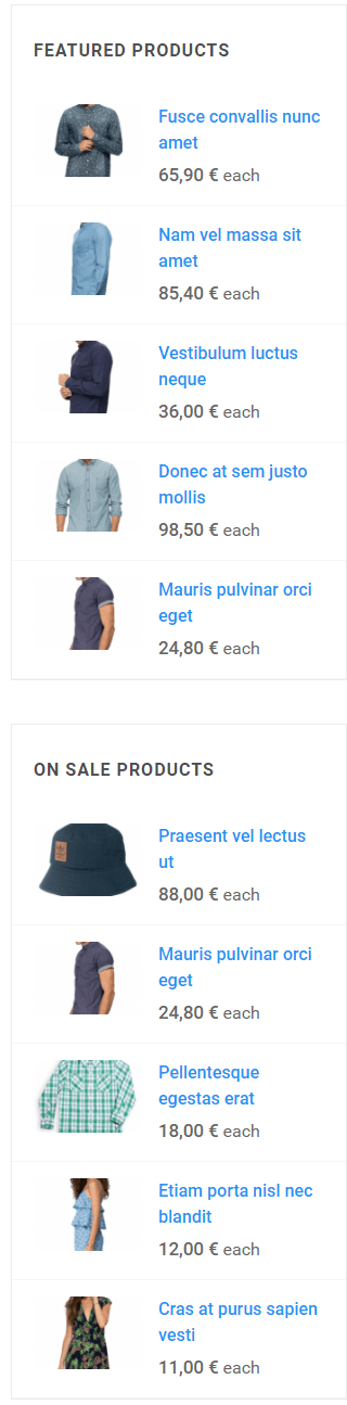 Home page - Featured & On Sale Products