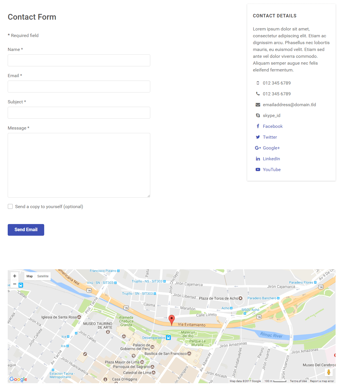Contact Page