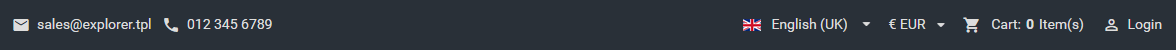 Header Section