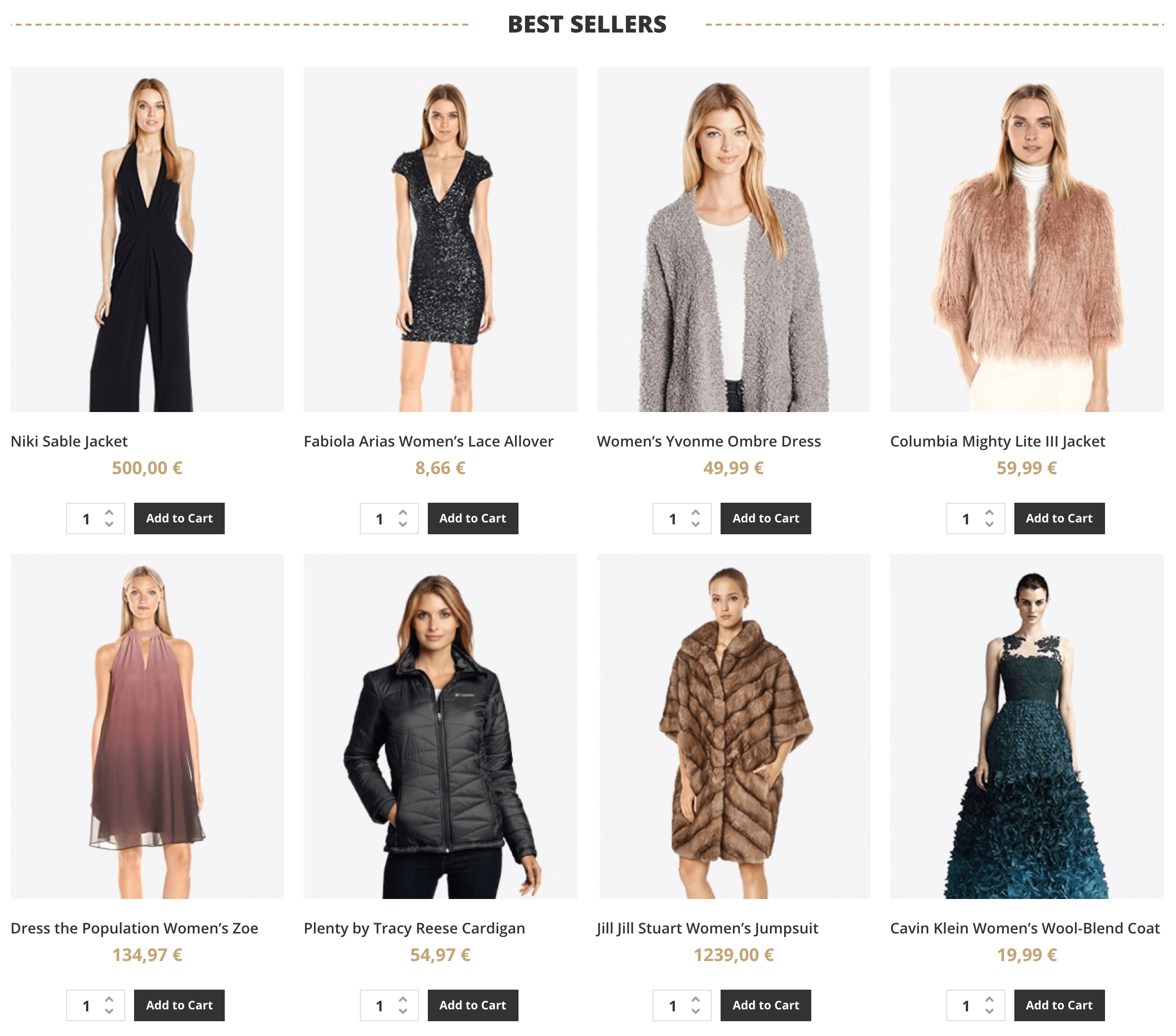 Home Page (Best Sellers)