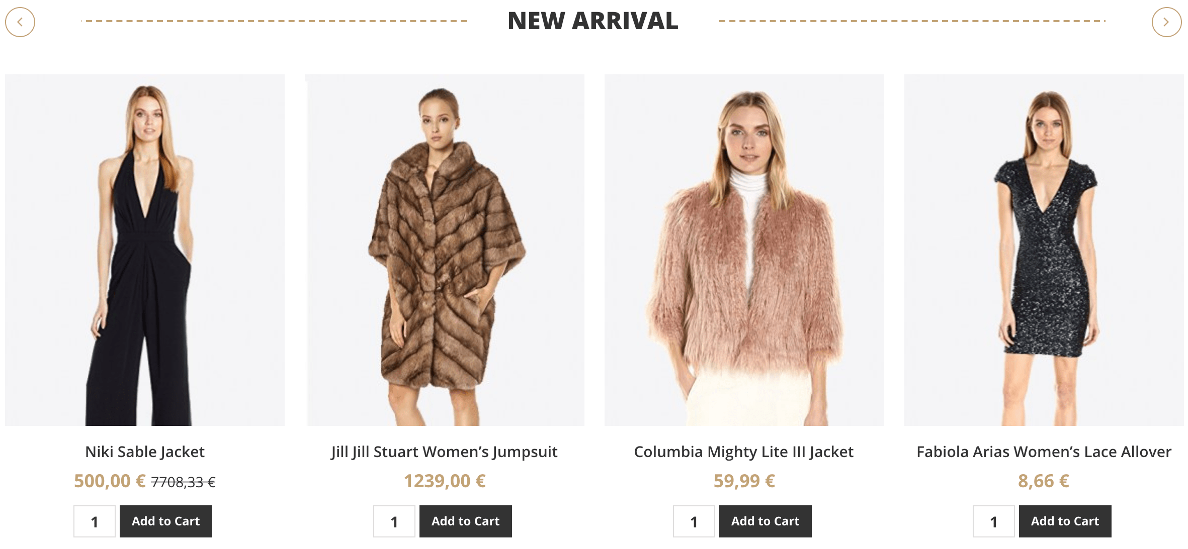 Home Page (New Arrival)