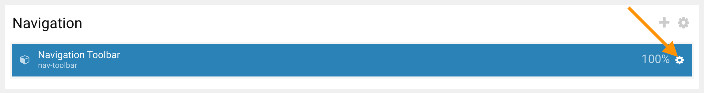 global theme config header toolbar