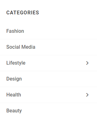 Blog - Categories