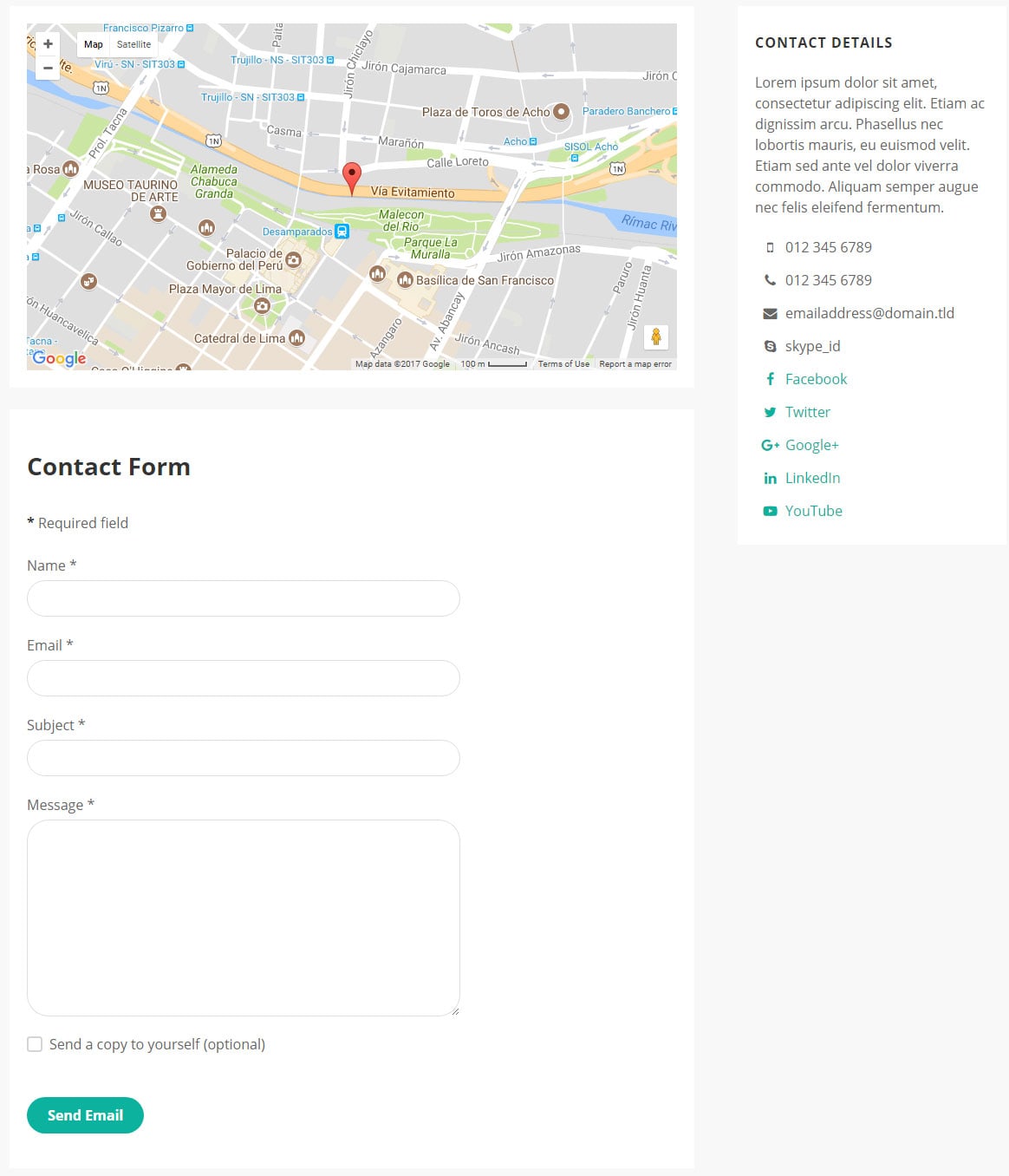 Contact Page