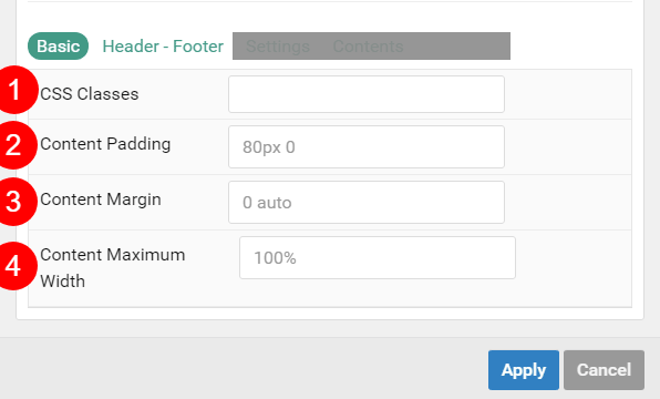 Particle Basic Settings