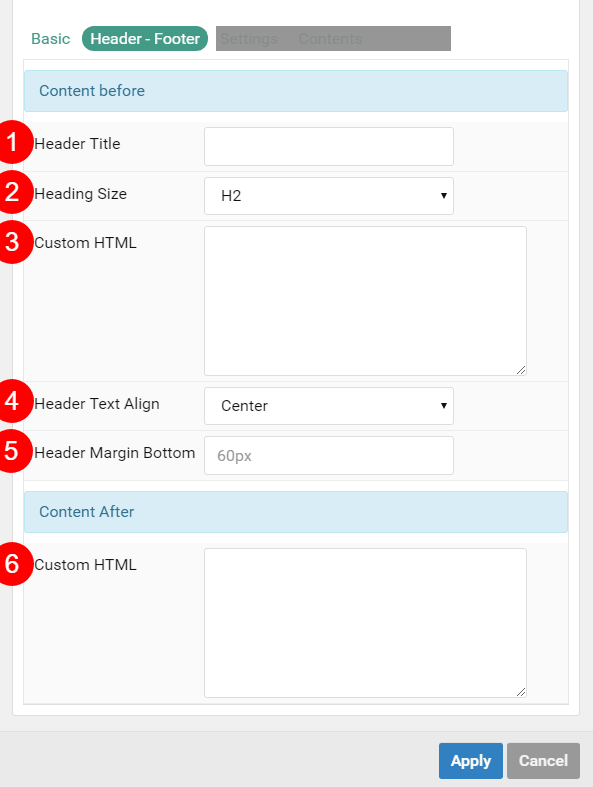 Particle Basic Settings