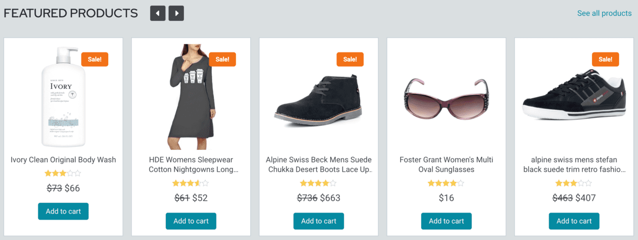 asteger featured products