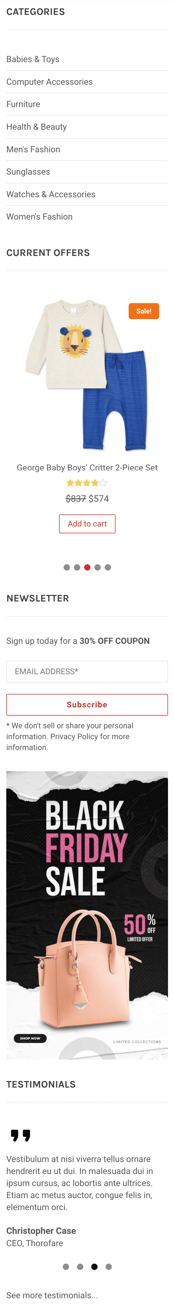 prixoen sidebar