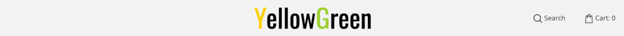 yellowgreen header