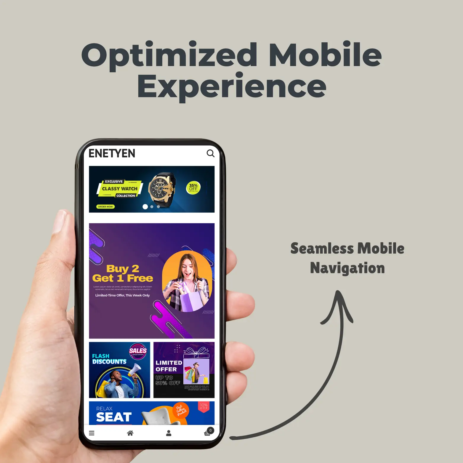 Optimized Mobile Experience