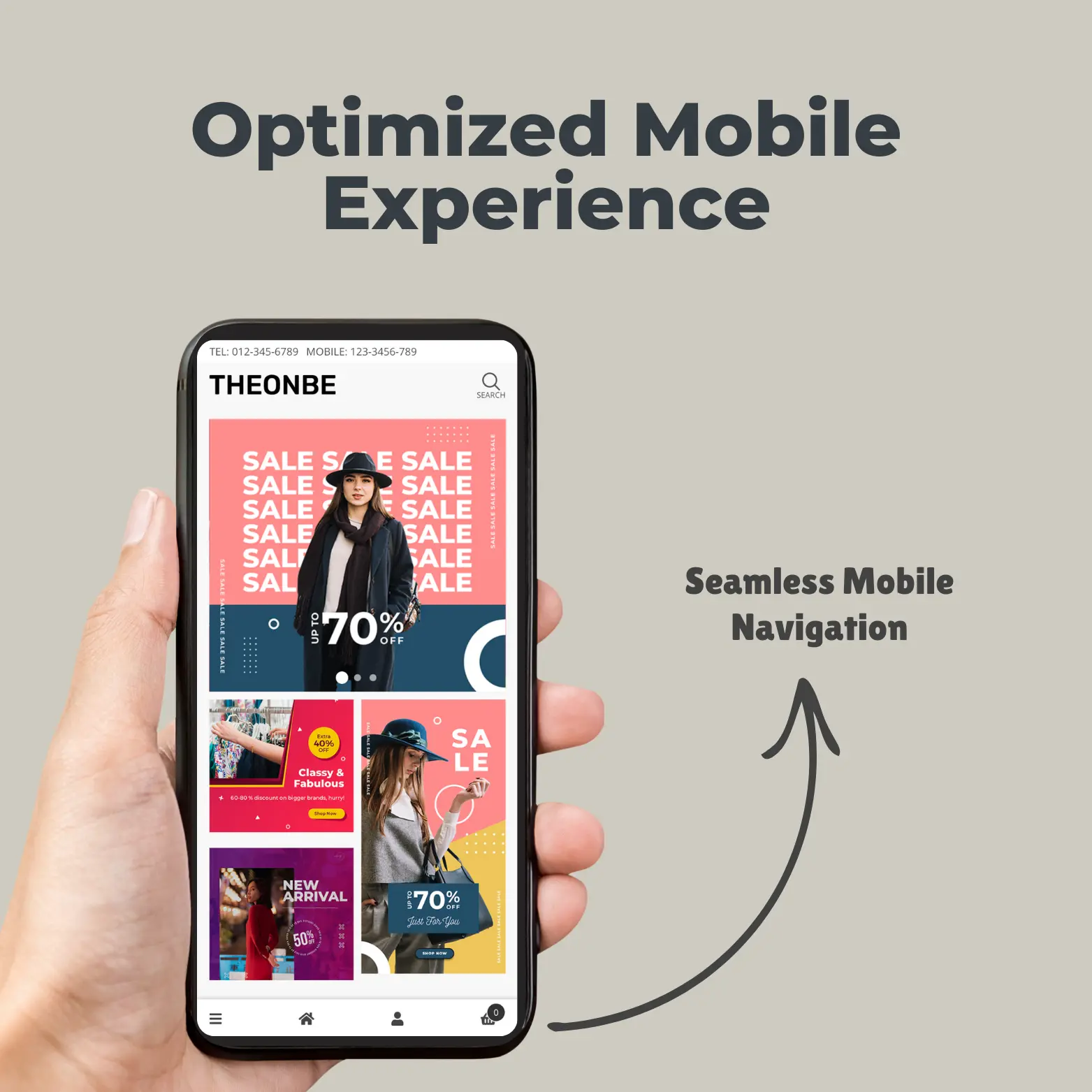 Optimized Mobile Experience