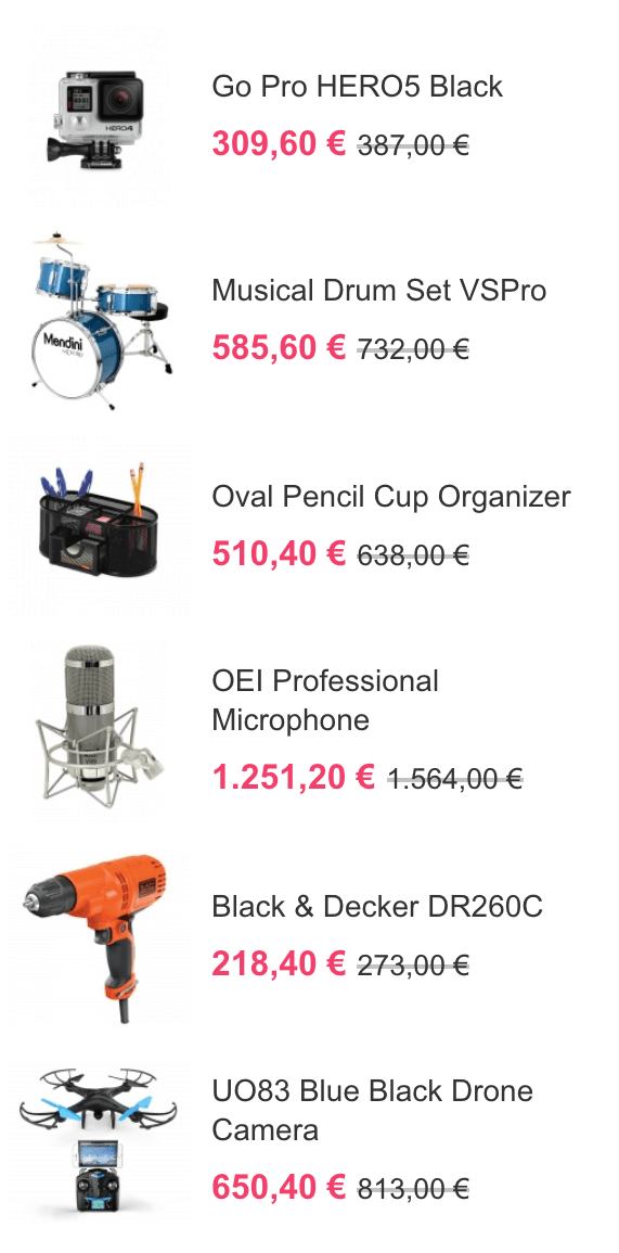 RCA Products Listing Mini for VirtueMart - Joomla! Extension for VirtueMart