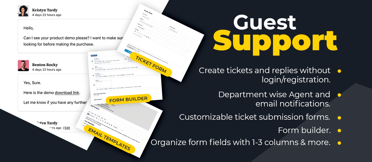 Guest Support for WordPress - WordPress Plugin