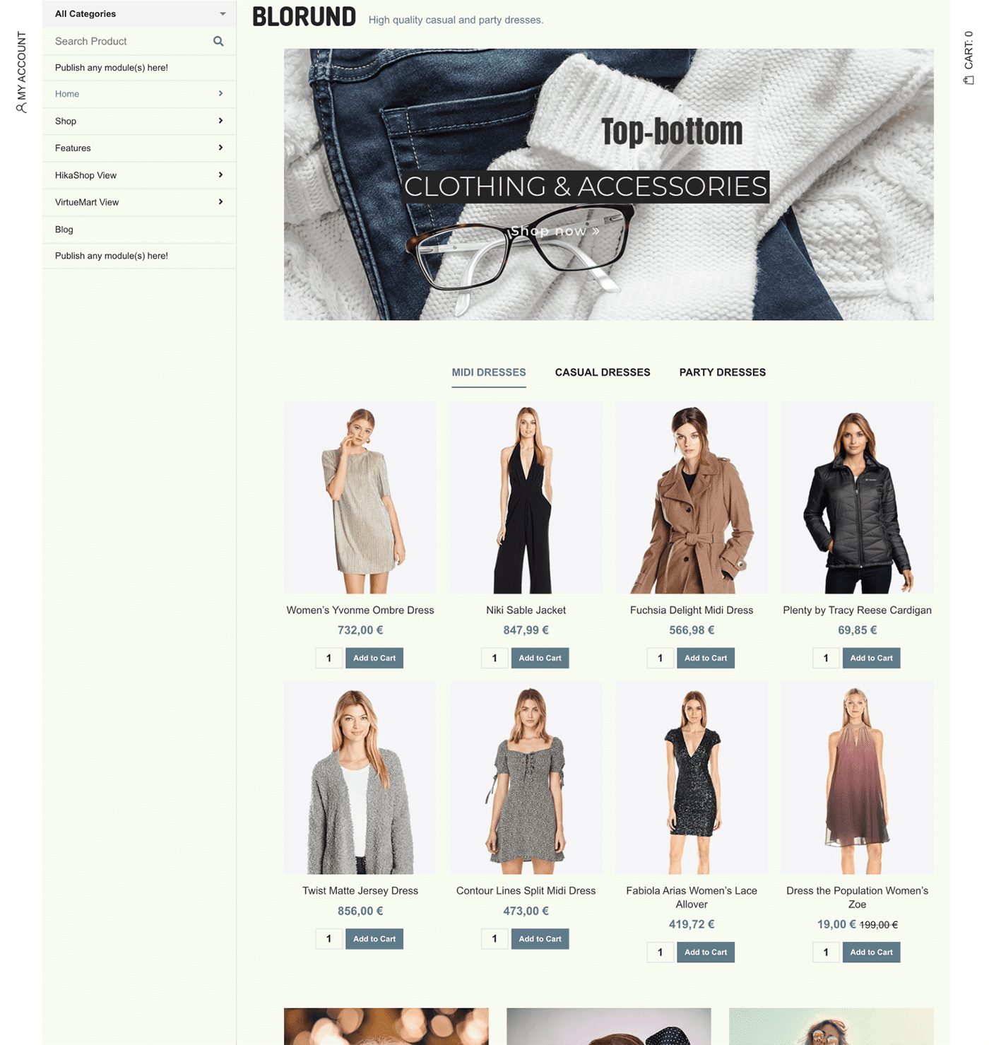 Blorund - WooCommerce Theme