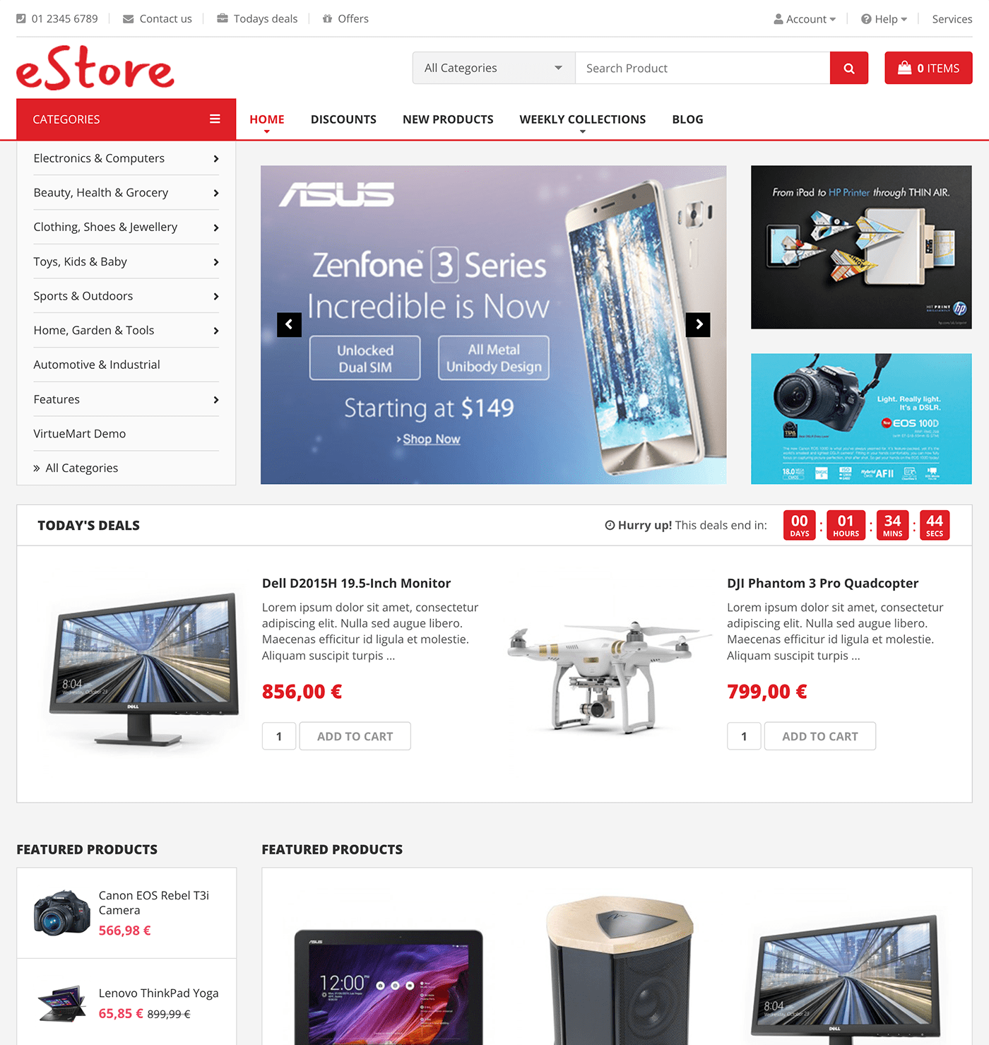 eStore - WooCommerce Theme