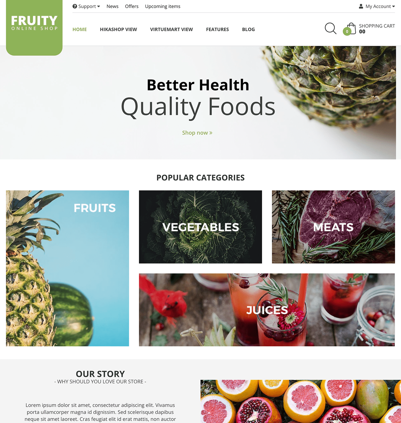 Fruity - WooCommerce Theme