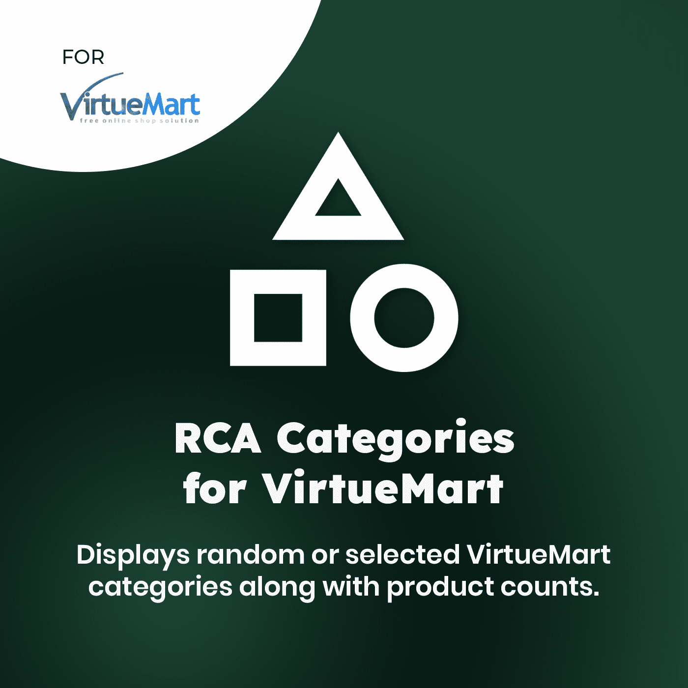 RCA Categories for VirtueMart - WooCommerce Theme