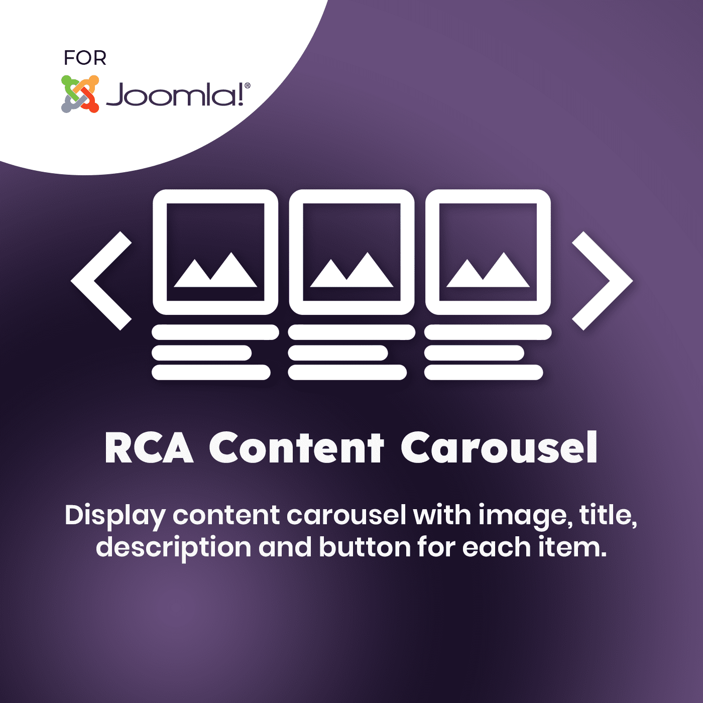 RCA Content Carousel - WooCommerce Theme