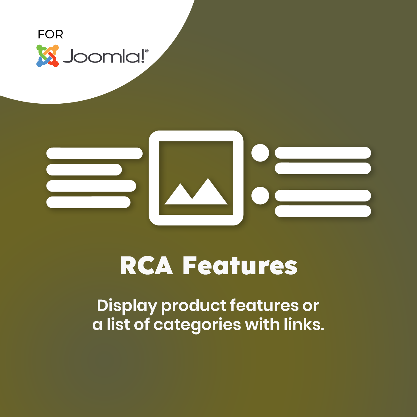 RCA Features - WooCommerce Theme
