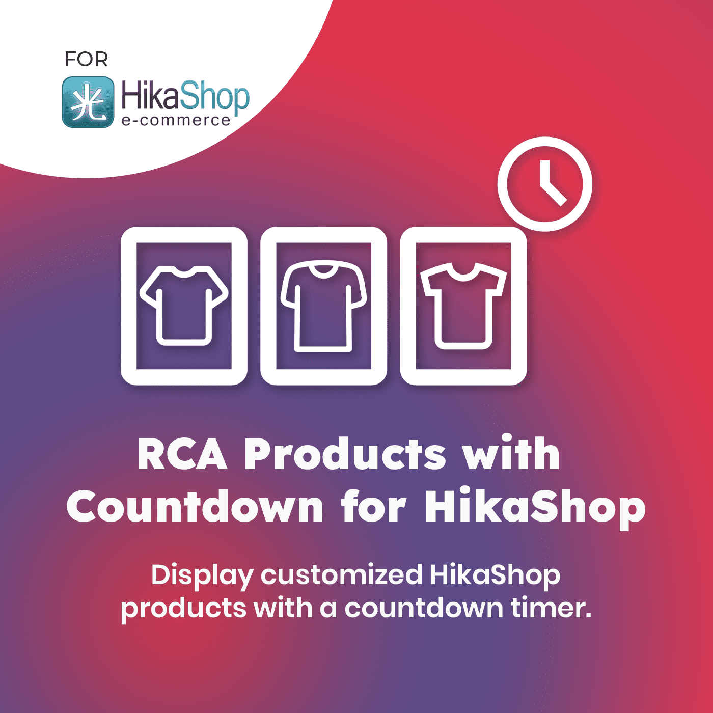 RCA Products with Countdown for HikaShop - WooCommerce Theme