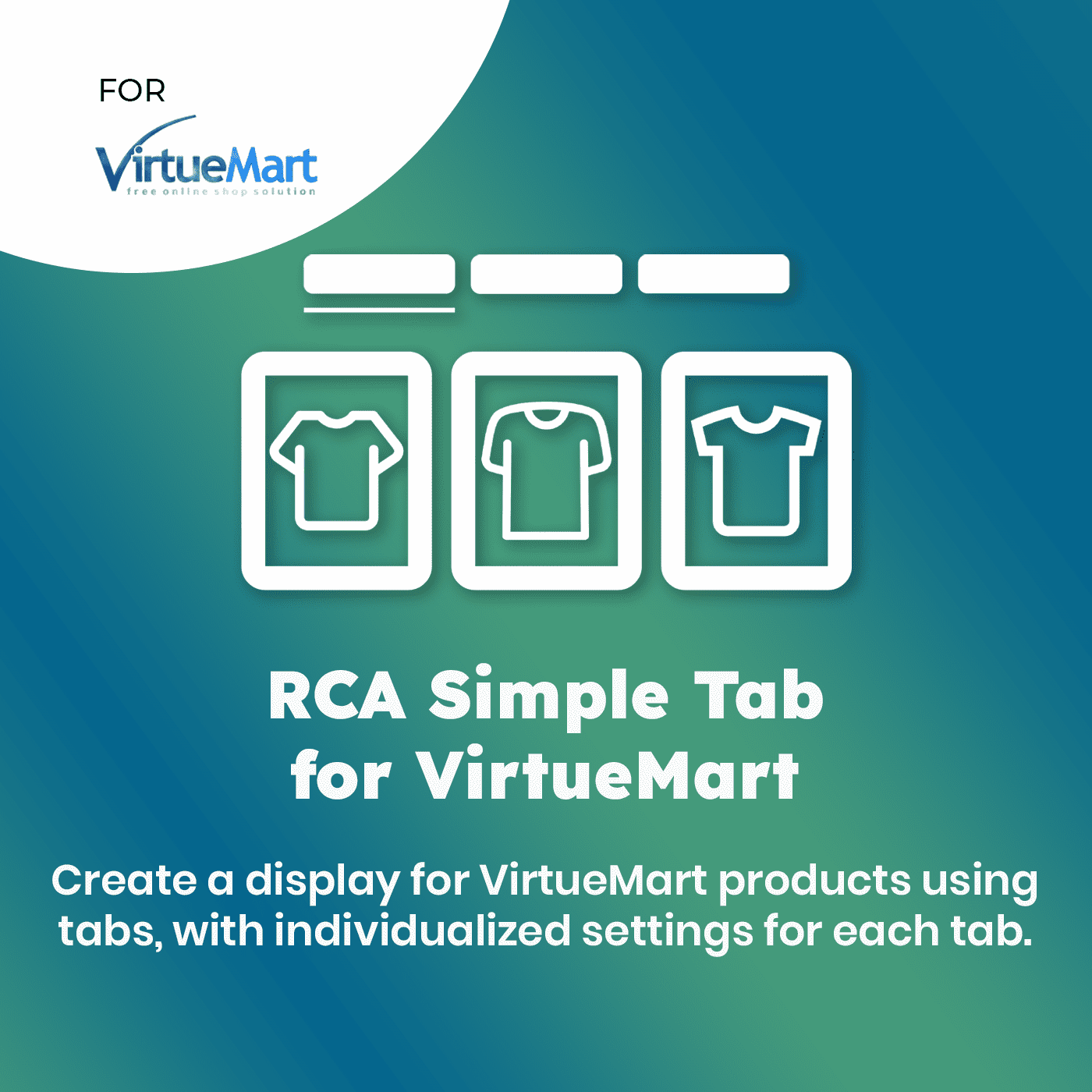 RCA Simple Tab for VirtueMart - WooCommerce Theme