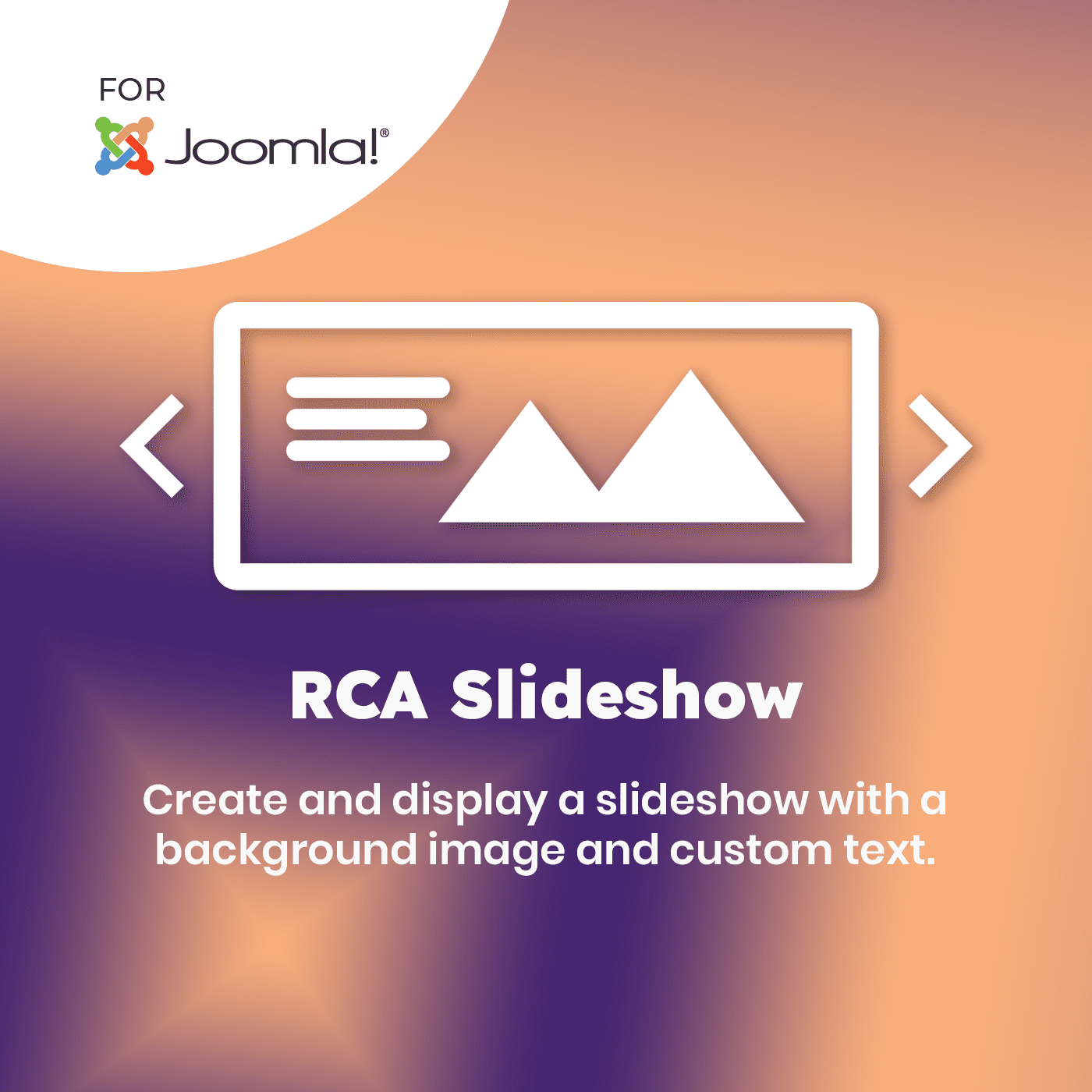 RCA Slideshow - WooCommerce Theme