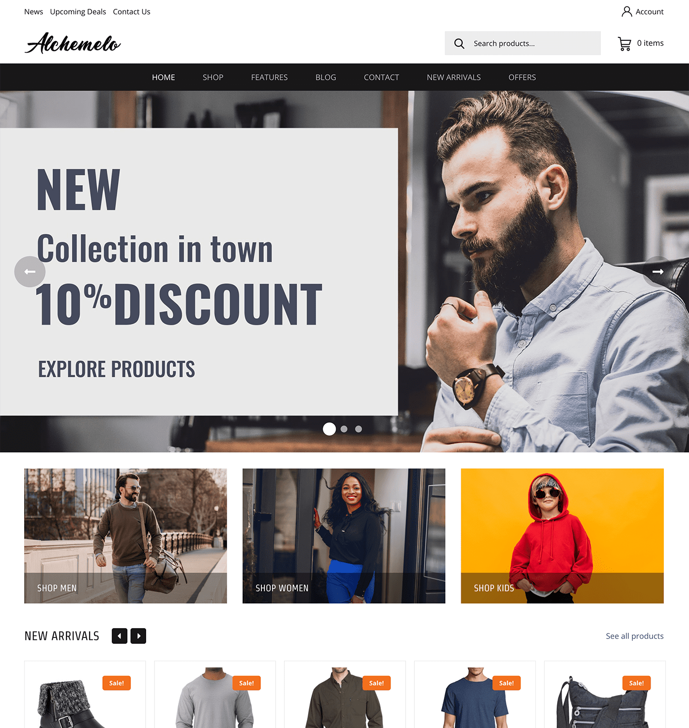 WT Alchemelo - WordPress for WooCommerce Theme