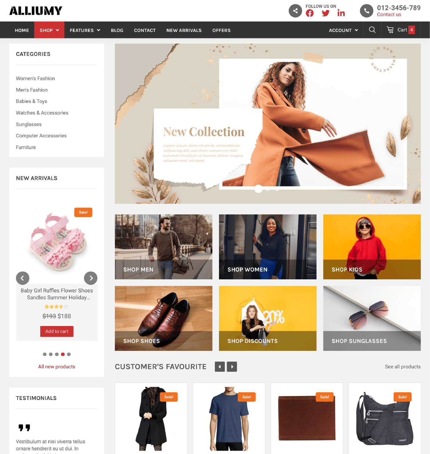 WT Alliumy - WordPress for WooCommerce Theme