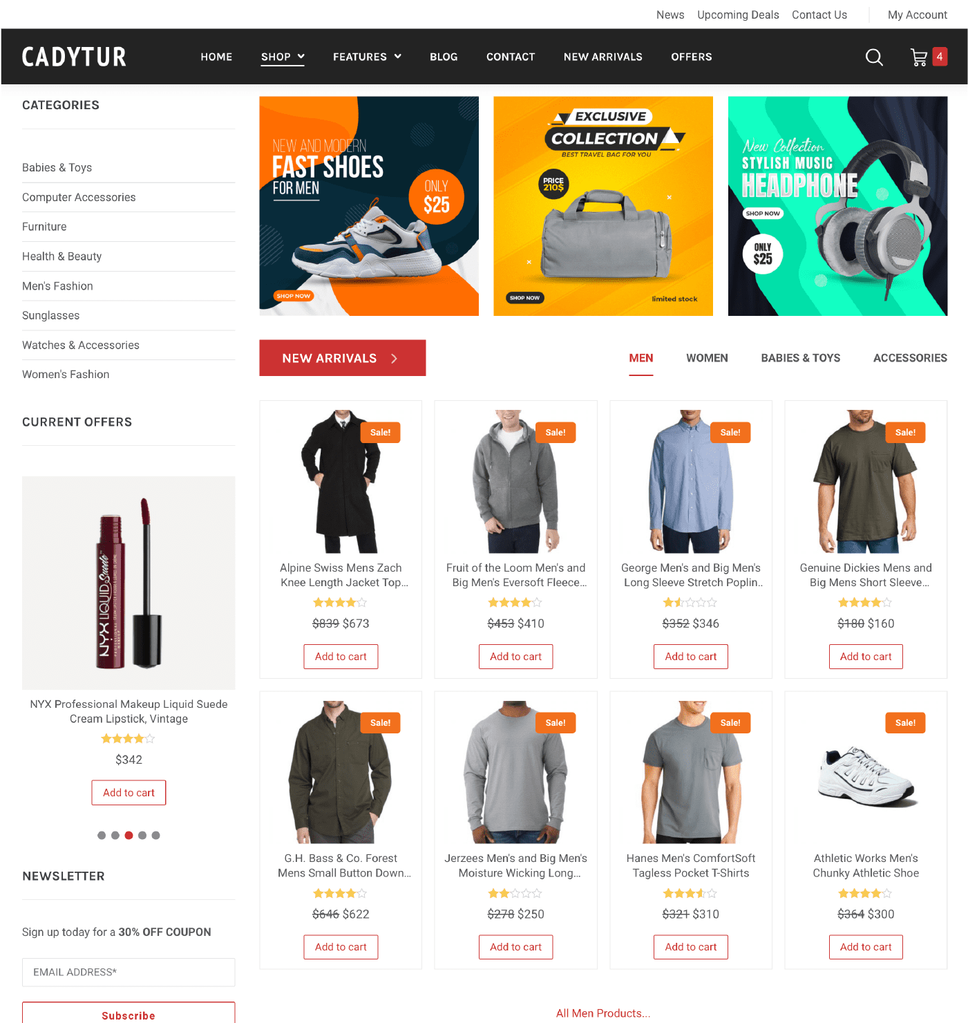 WT Cadytur - WooCommerce Theme