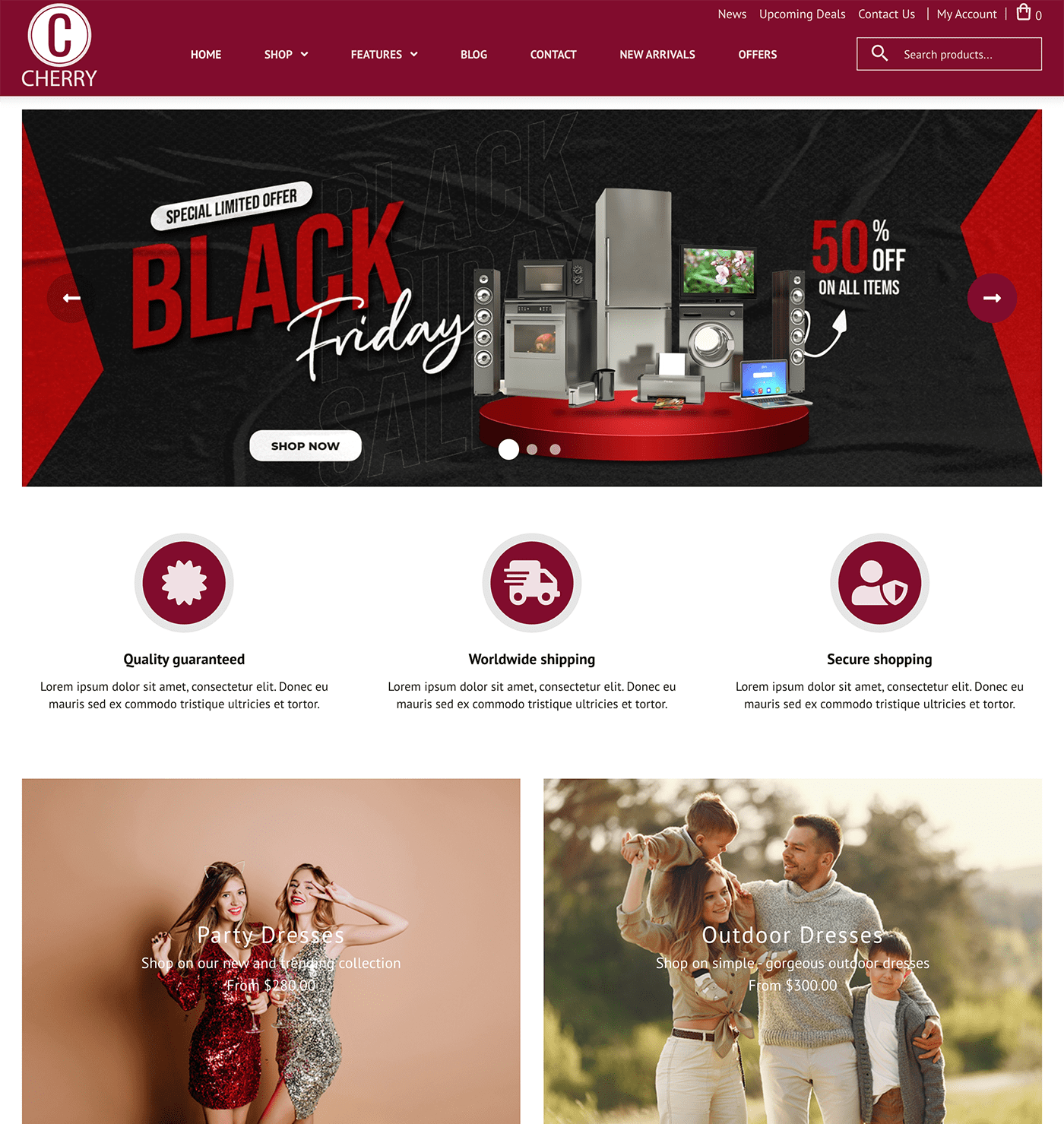 WT Cherry - WooCommerce Theme