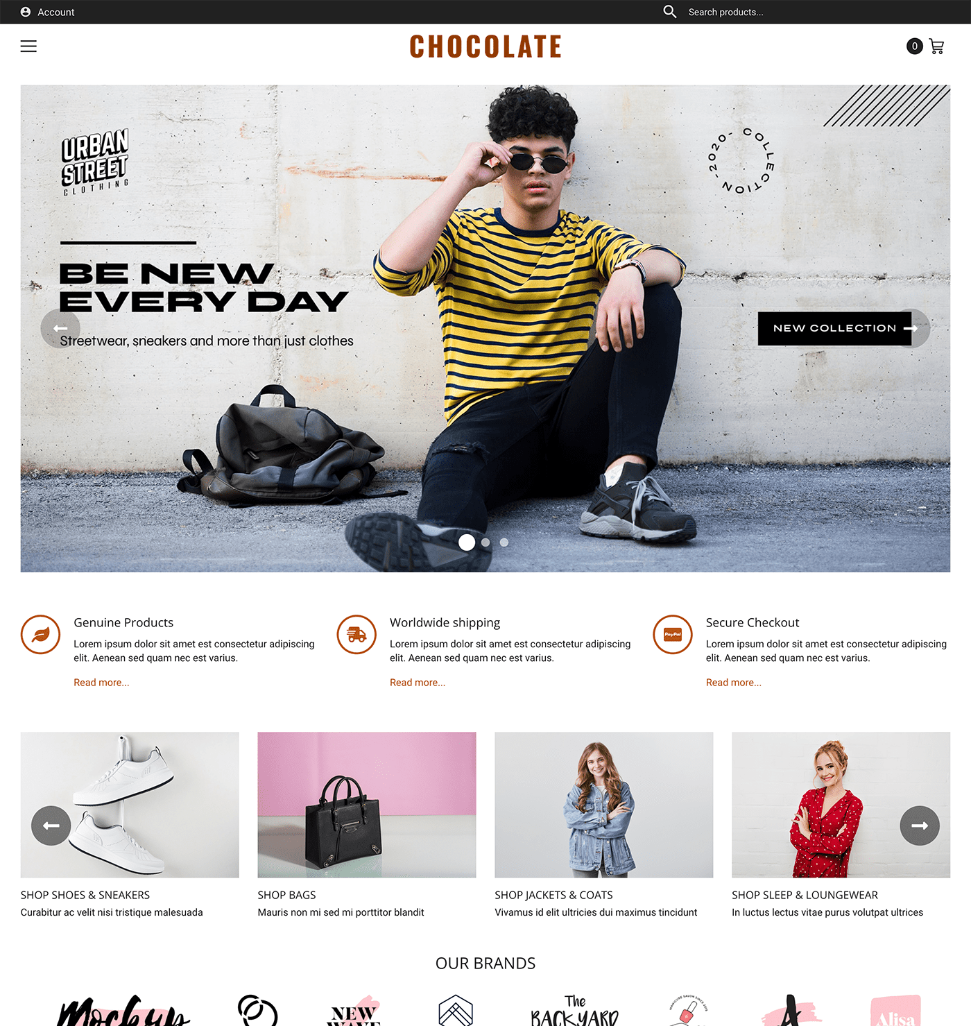 WT Chocolate - WooCommerce Theme