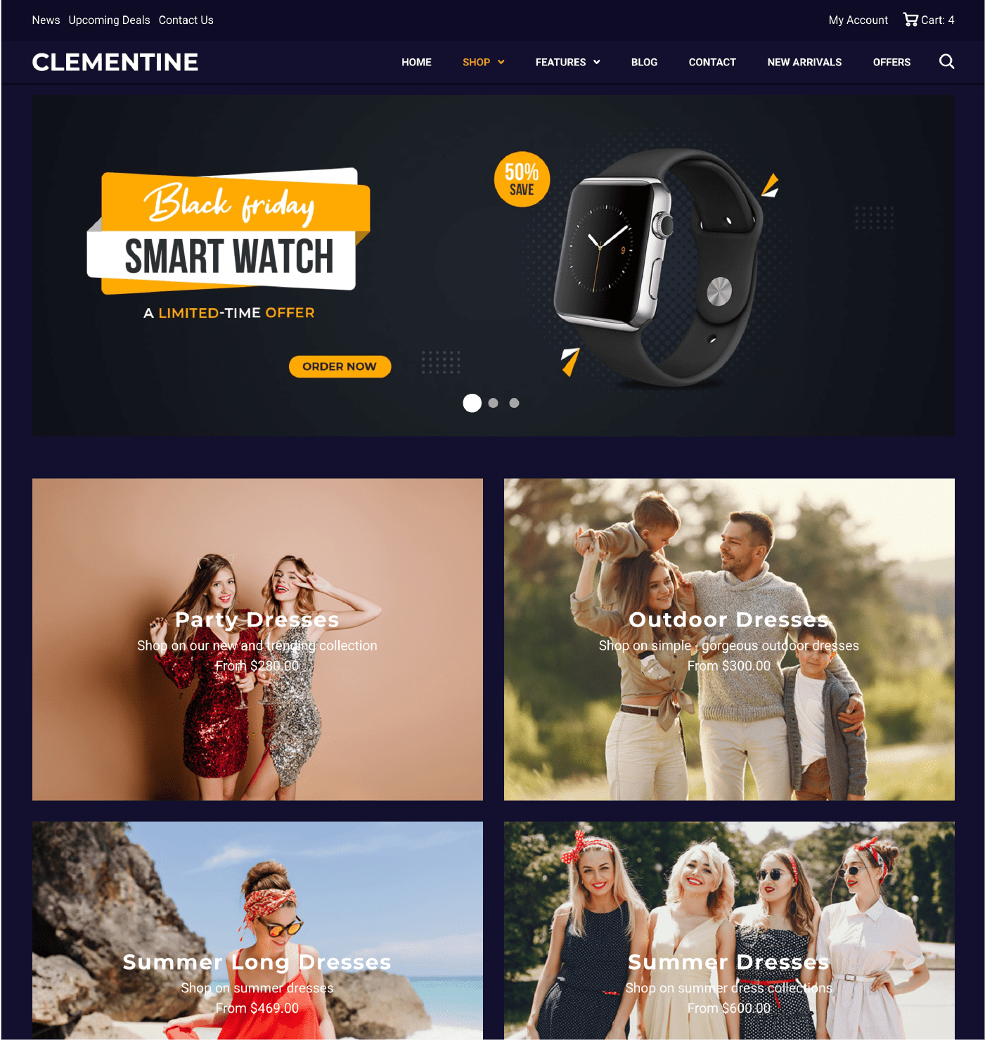 WT Clementine - WordPress for WooCommerce Theme