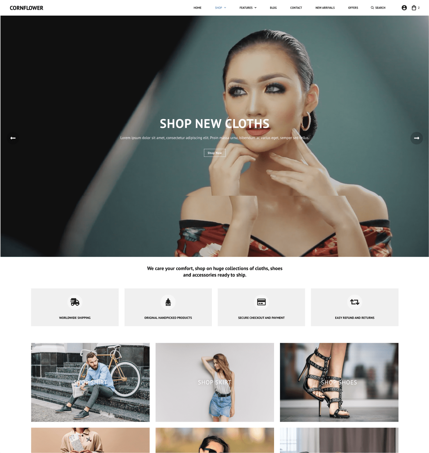 WT Cornflower - WooCommerce Theme