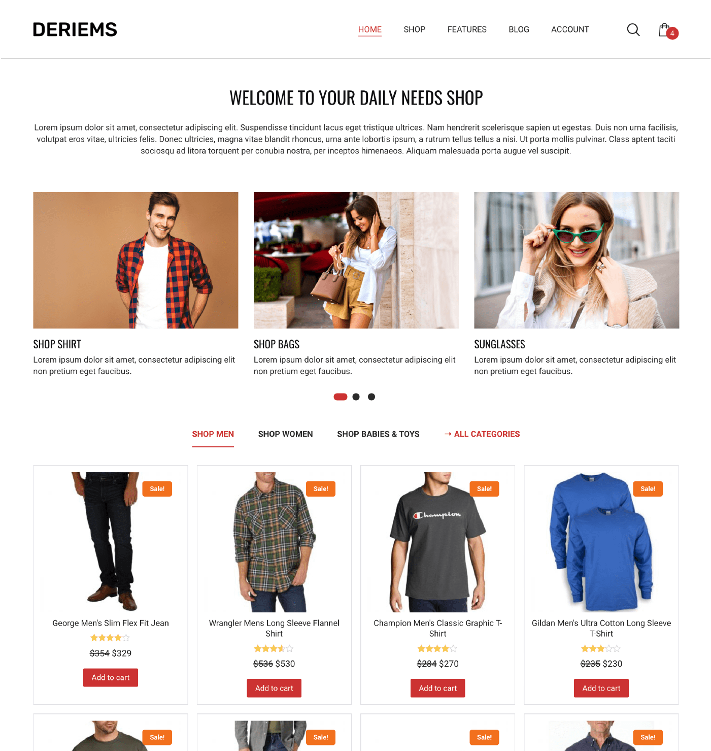 WT Deriems - WooCommerce Theme