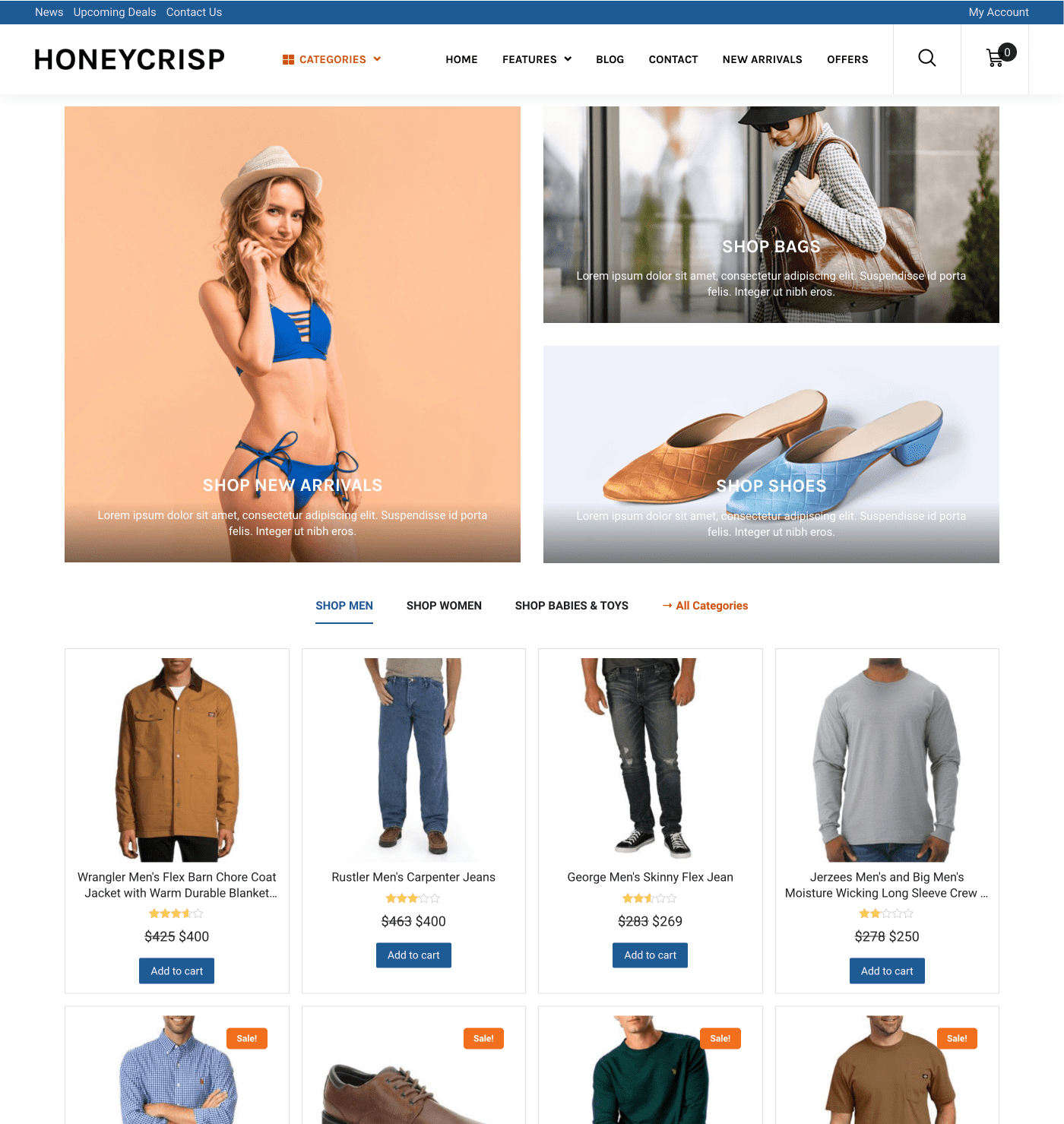 WT Honeycrisp - WordPress for WooCommerce Theme