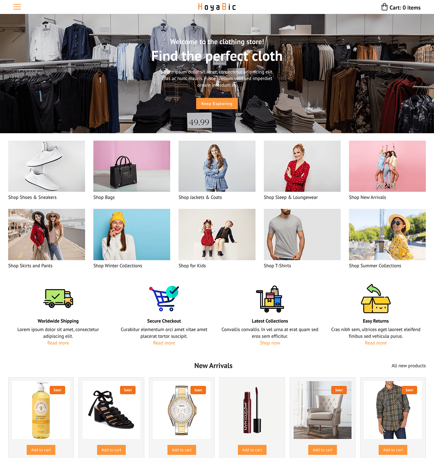 WT Hoyabic - WooCommerce Theme