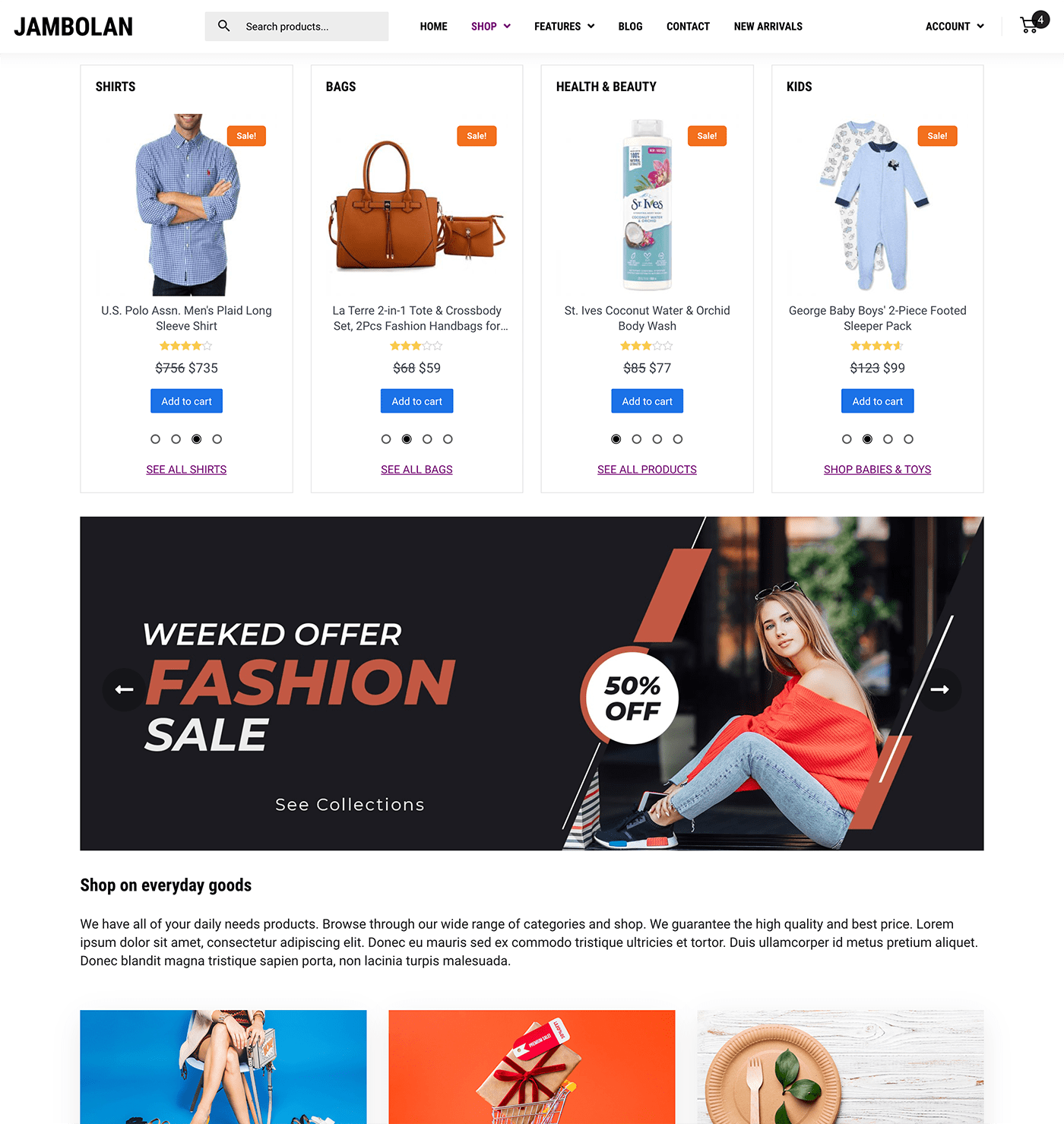 WT Jambolan - WordPress for WooCommerce Theme