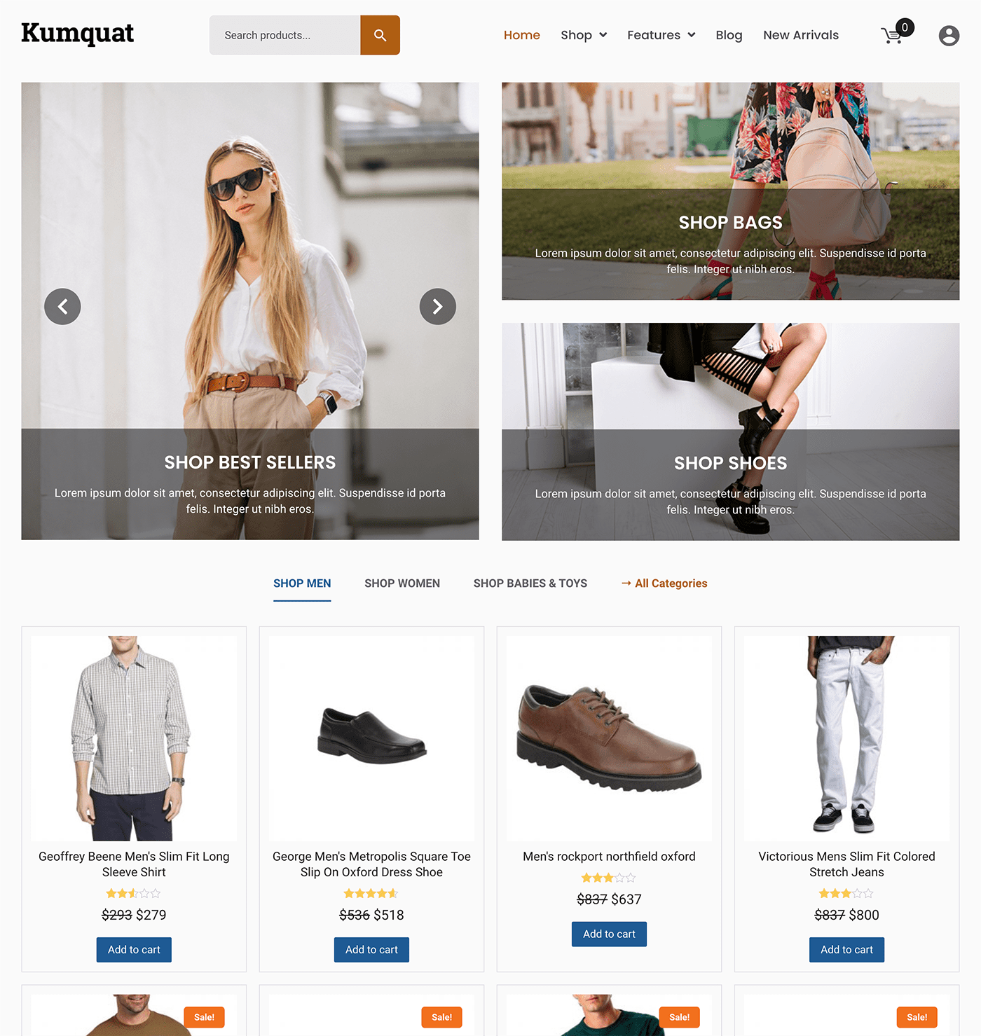 WT Kumquat - WordPress for WooCommerce Theme