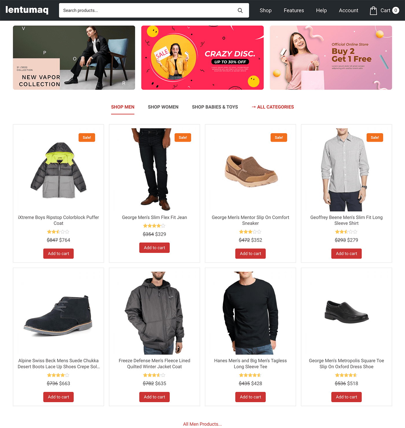 WT Lentumaq - WooCommerce Theme