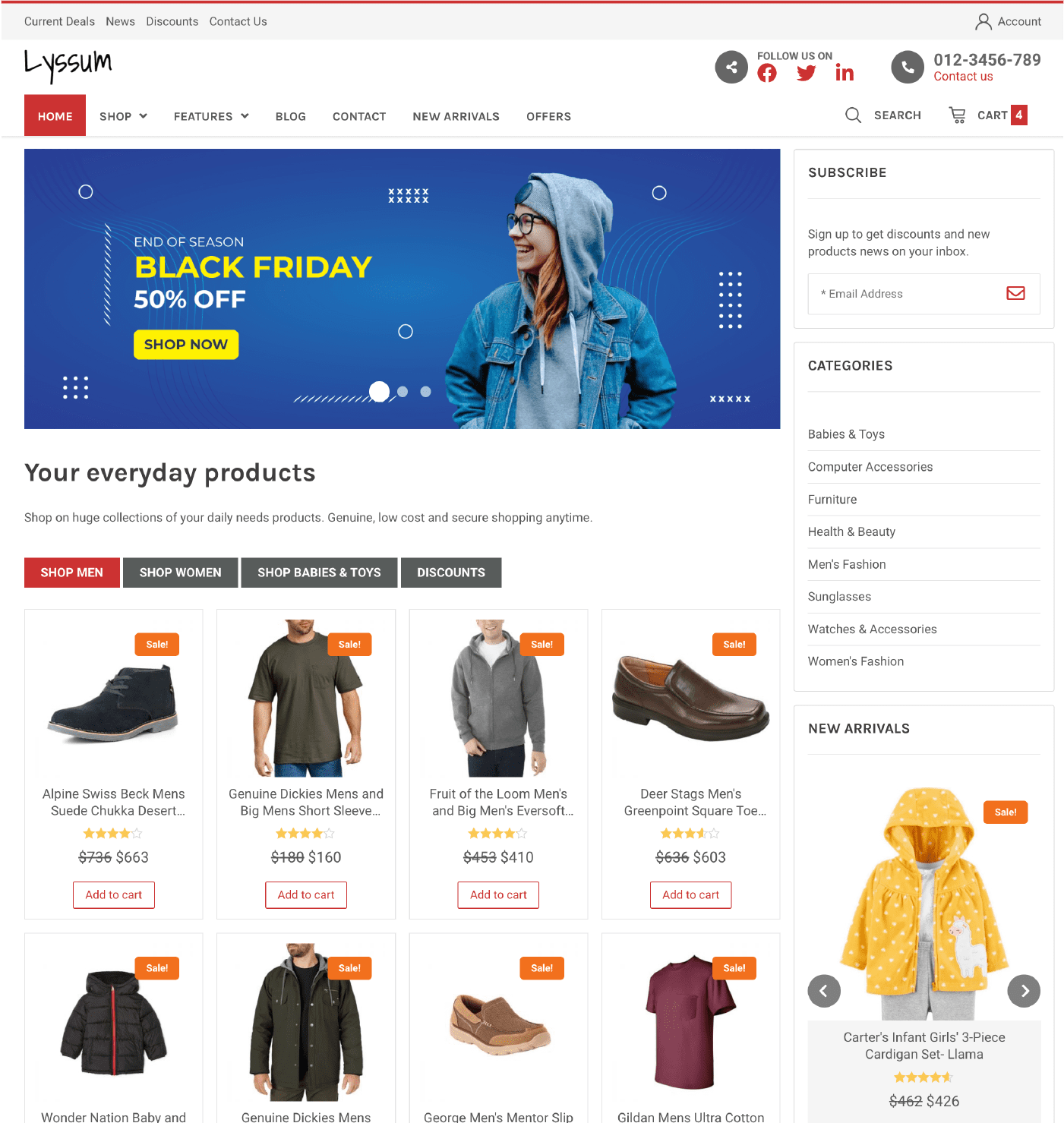 WT Lyssum - WooCommerce Theme