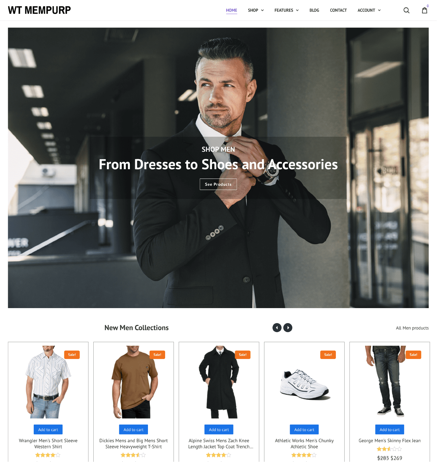 WT Mempurp - WooCommerce Theme