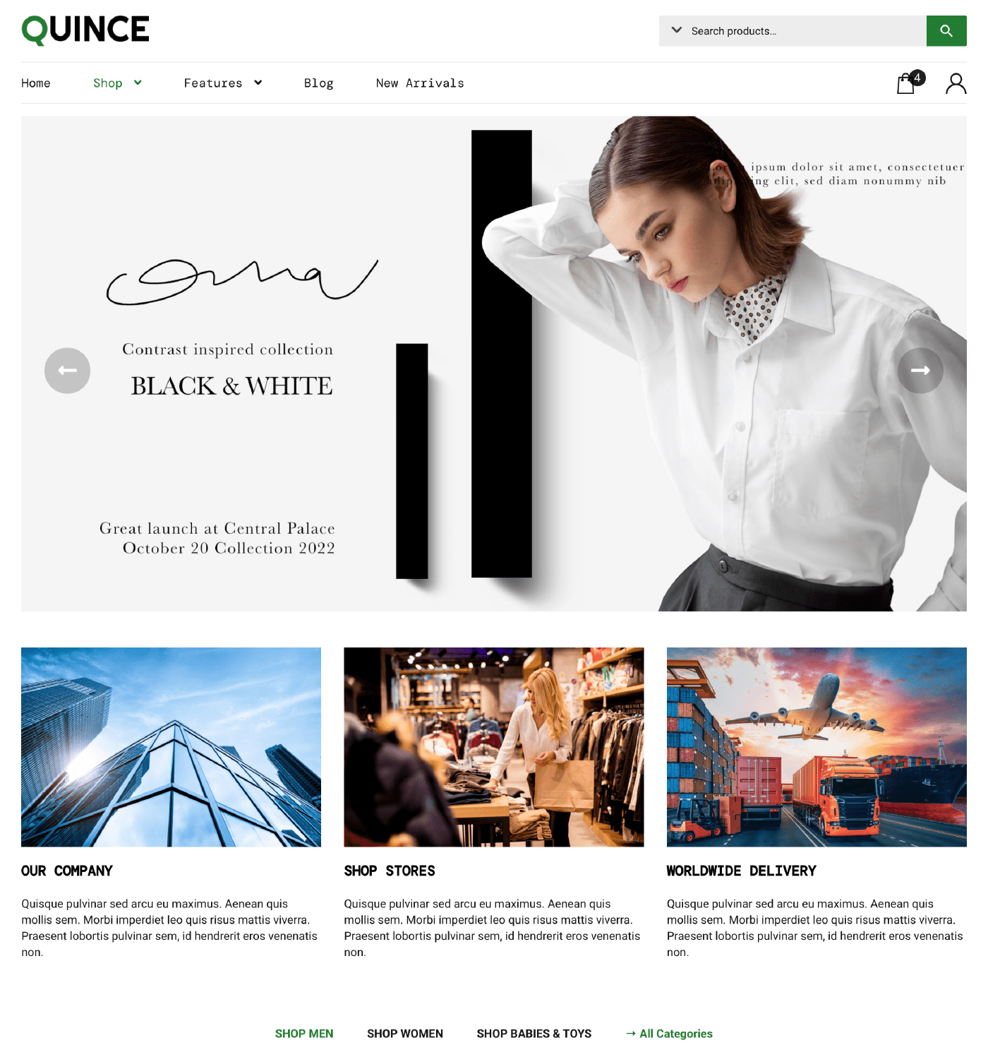 WT Quince - WooCommerce Theme