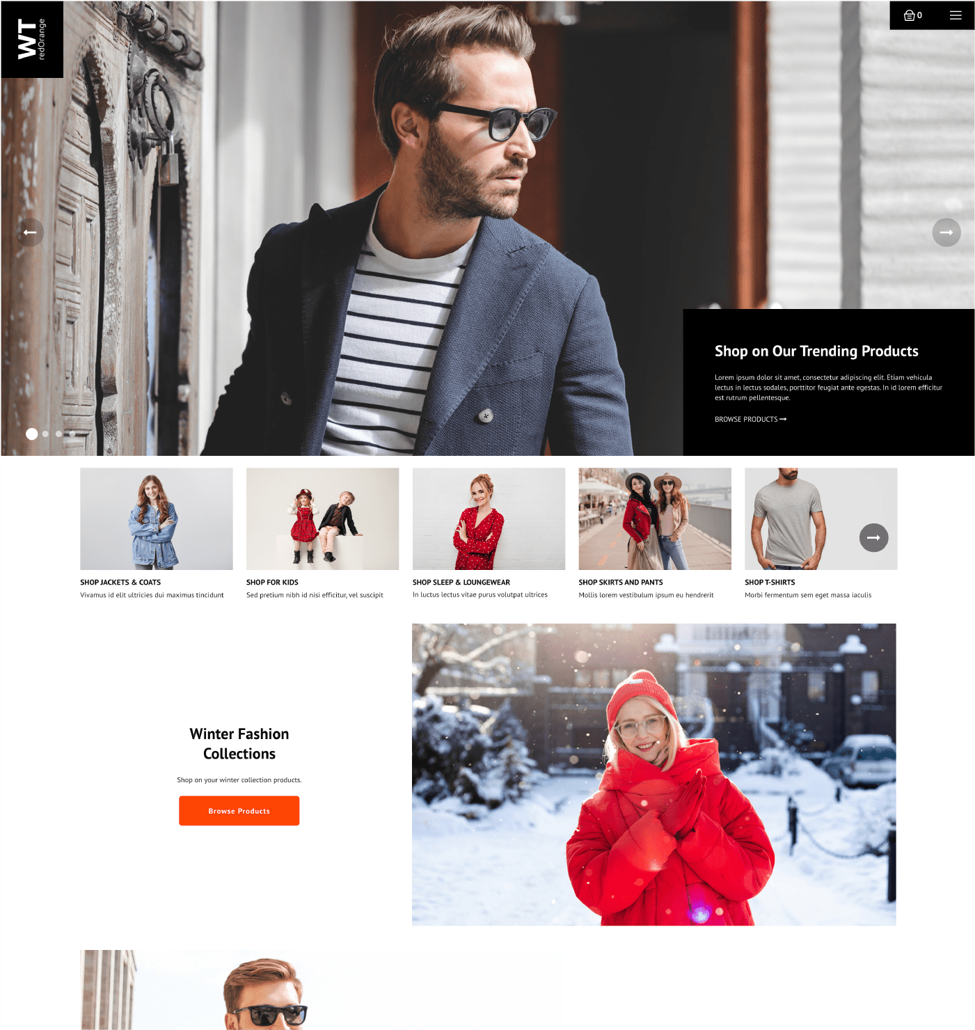 WT redOrange - WooCommerce Theme