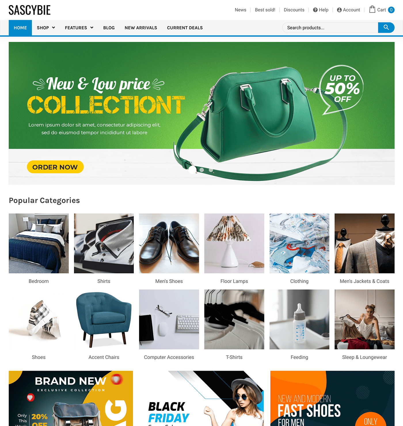 WT Sascybie - WooCommerce Theme