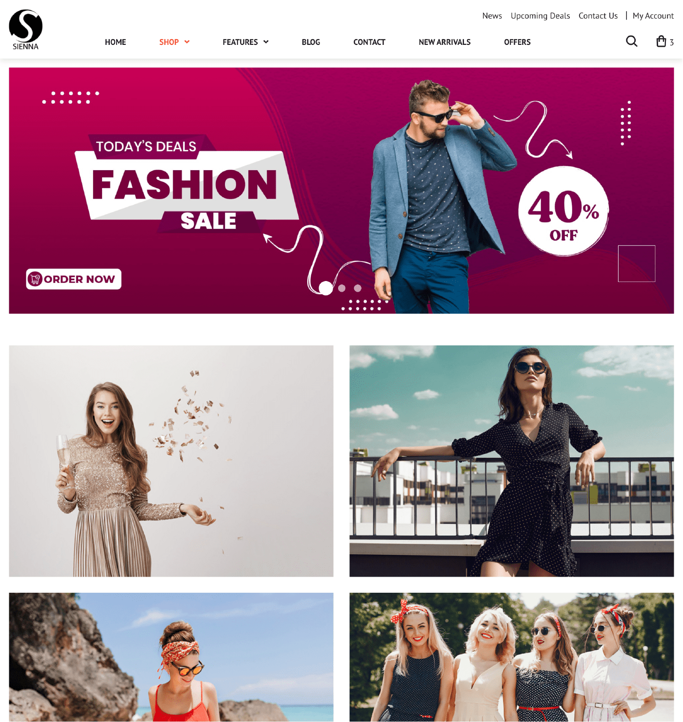 WT Sienna - WordPress for WooCommerce Theme