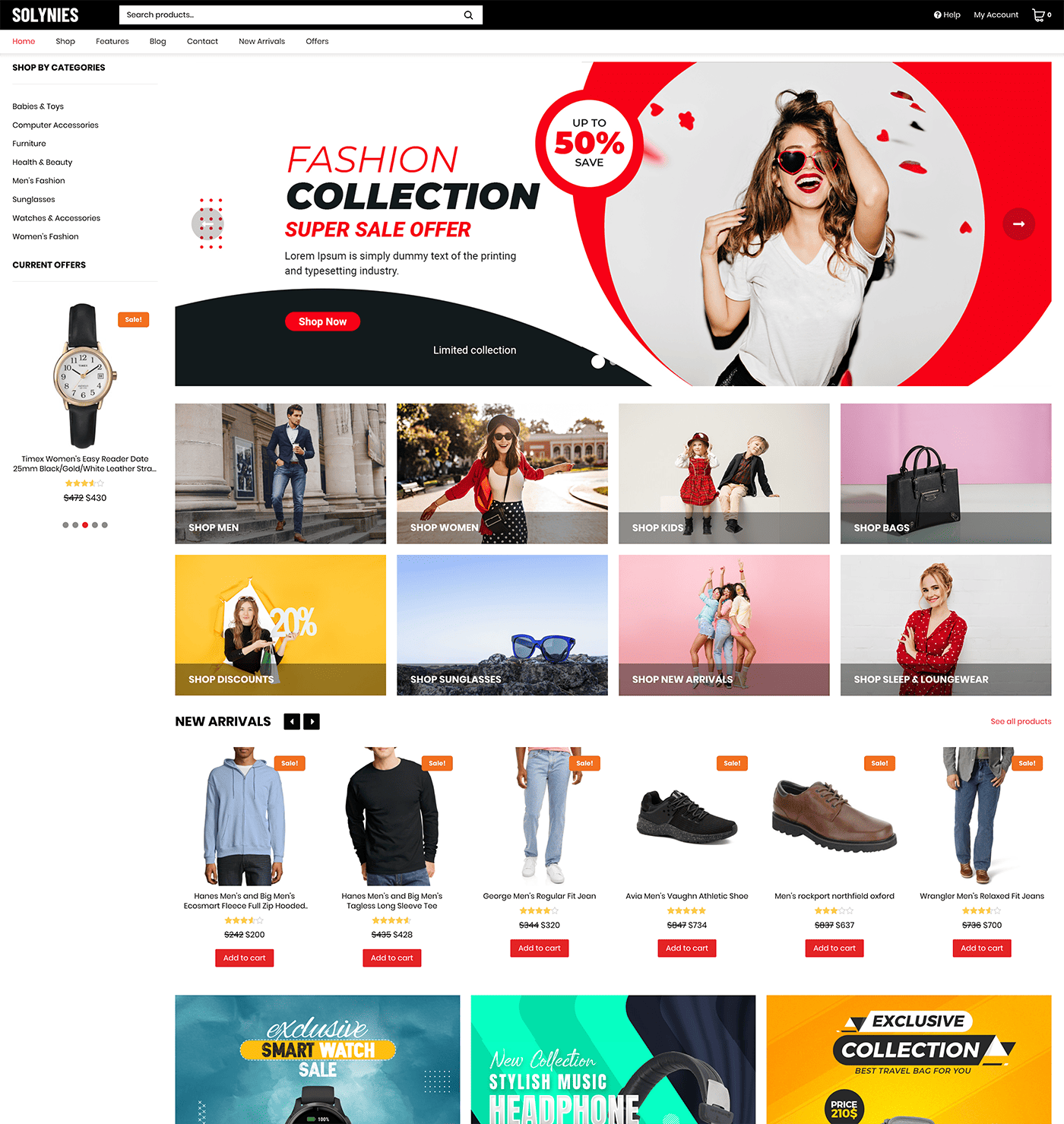 WT Solynies - WooCommerce Theme