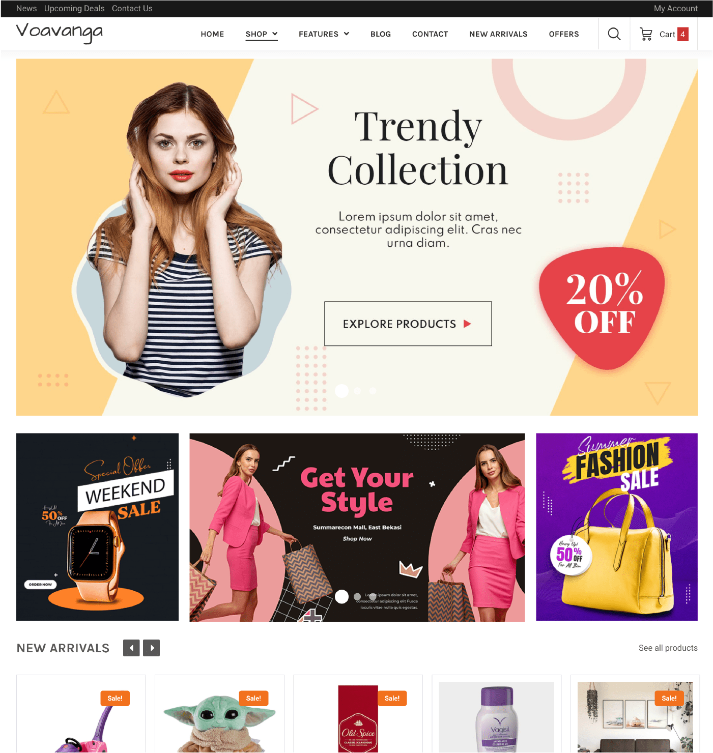 WT Voavanga - WordPress for WooCommerce Theme